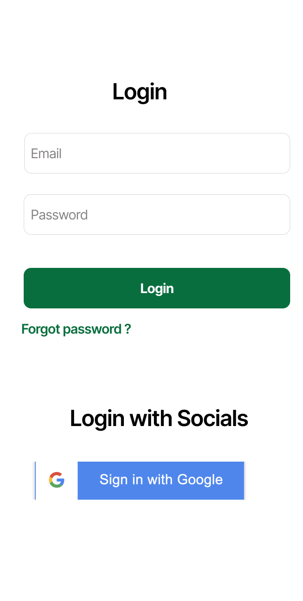 Login Responsive