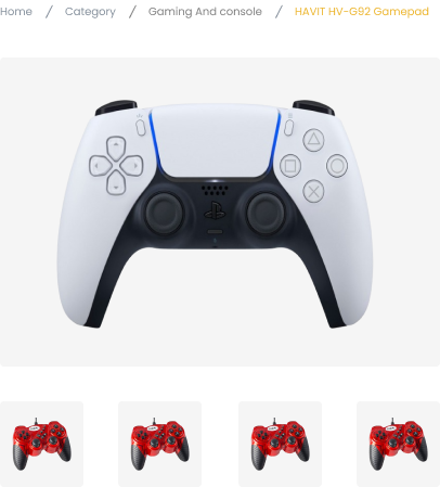 Single Product view